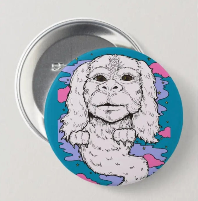 Falkor Neverending Story Button - Tigertree