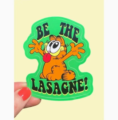 Be The Lasagne Garfield Sticker - Tigertree