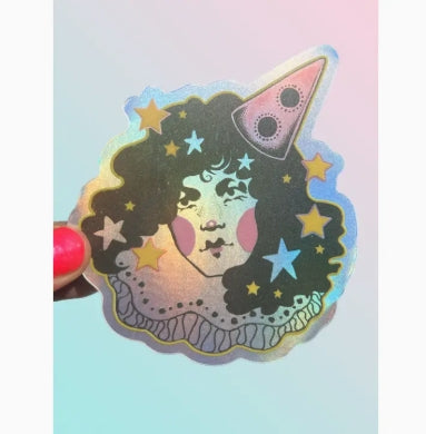 Glam Clown Sticker - Tigertree