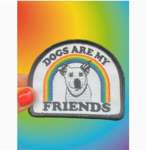 Dogs Are My Friends Patch - Tigertree