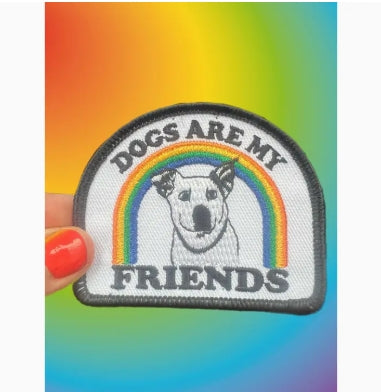 Dogs Are My Friends Patch - Tigertree