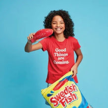 Load image into Gallery viewer, Swedish Fish Packaging Fleece Plush - Tigertree
