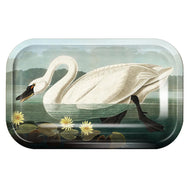 Small Metal Audubon Swan Catchall Tray - Tigertree