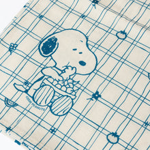 Load image into Gallery viewer, Snoopy Cherry Basket Tea Towel - Blue - Tigertree

