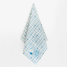Load image into Gallery viewer, Snoopy Cherry Basket Tea Towel - Blue - Tigertree
