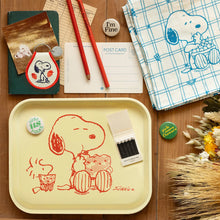 Load image into Gallery viewer, Snoopy Cherry Basket Tea Towel - Blue - Tigertree
