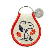 Load image into Gallery viewer, Snoopy Strawberry Patch Keychain - Tigertree
