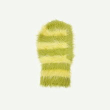 Load image into Gallery viewer, Striped Mohair Balaclava - Tigertree
