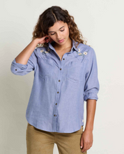 Load image into Gallery viewer, Re-Form Western Longsleeve Shirt - Dew Embroidery
