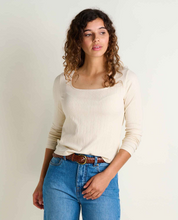Load image into Gallery viewer, Rosalie Square Neck Longsleeve - Almond Texture
