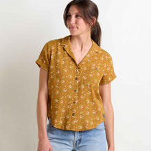 Load image into Gallery viewer, Camp Cove SS Shirt - Kelp Floral Print
