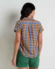 Load image into Gallery viewer, Camp Cove SS Shirt - Umber Plaid
