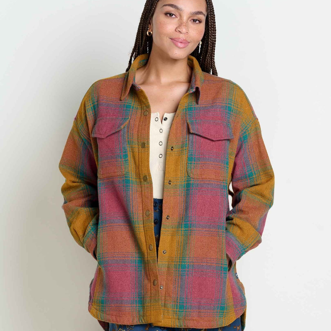 Conifer Shirt Jacket - Wild Ginger