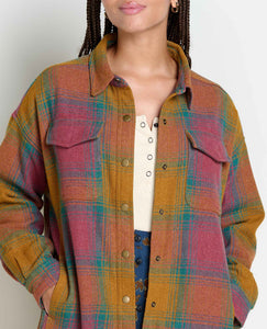 Conifer Shirt Jacket - Wild Ginger