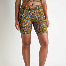 Load image into Gallery viewer, Terrane Bike Short - Black Ditsy Print
