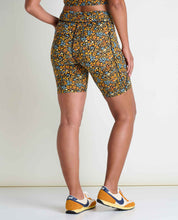 Load image into Gallery viewer, Terrane Bike Short - Black Ditsy Print
