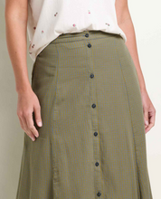 Load image into Gallery viewer, Manzana Paneled Midi Skirt - Green Moss
