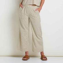 Load image into Gallery viewer, Taj Hemp Wide Leg Pants- Barley Railroad
