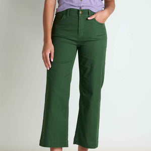 Earthworks Wide Leg Pant - Epidote