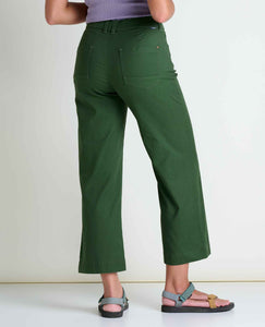 Earthworks Wide Leg Pant - Epidote