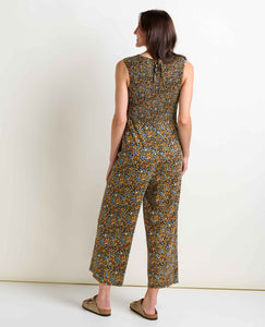 Gemina Jumpsuit - Black Ditsy