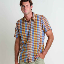 Load image into Gallery viewer, Salton SS Shirt - Umber Plaid - Tigertree

