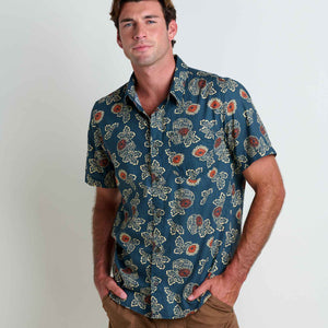 Fletch SS Shirt - Midnight Thistle