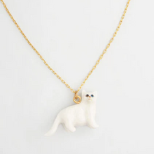 Load image into Gallery viewer, Tiny Persian Cat Necklace
