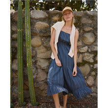Load image into Gallery viewer, Taj Hemp Tiered Midi Dress
