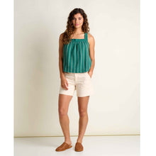 Load image into Gallery viewer, Tate Double Weave Tank - Palm - Tigertree
