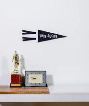Load image into Gallery viewer, This Sucks Mini Pennant - Tigertree
