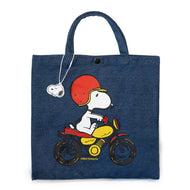 Snoopy Easy Rider Vintage-Style Market Tote - Tigertree