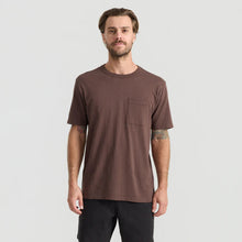 Load image into Gallery viewer, Well Worn Organic Tee Cocoa - Tigertree
