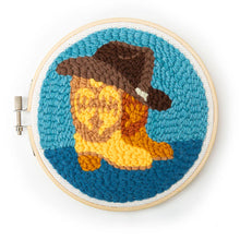 Load image into Gallery viewer, Western Punch Needle Kit - Tigertree
