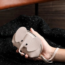 Load image into Gallery viewer, Elephant Zipper Change Purse
