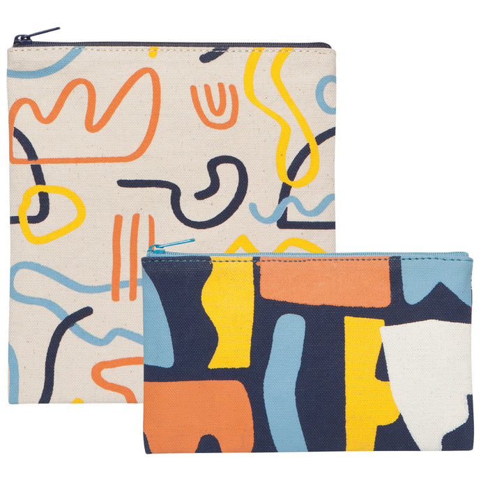 Doodle Snack Bags S/2 - Tigertree