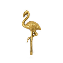 Load image into Gallery viewer, Flamingo Brass Hook - Tigertree
