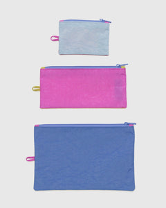Flat Pouch Set - Vacation Colorblock - Tigertree
