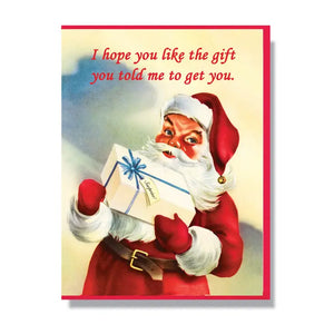 Hope You Like the Gift Card - Tigertree
