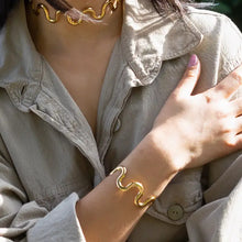 Load image into Gallery viewer, Alma Cuff- 18K Gold Plated
