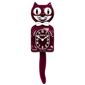Kit Cat Clock- Colors Ruby Red