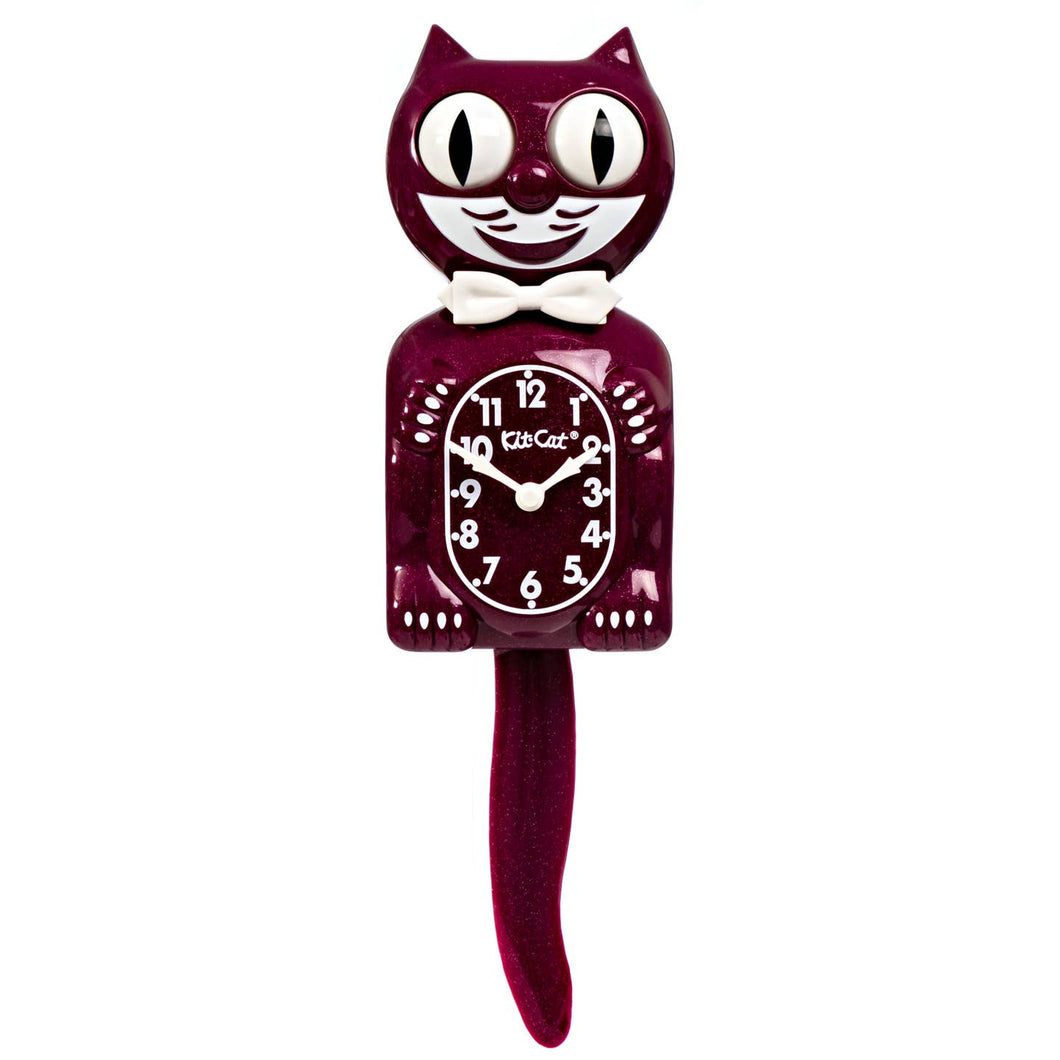 Kit Cat Clock- Colors Ruby Red