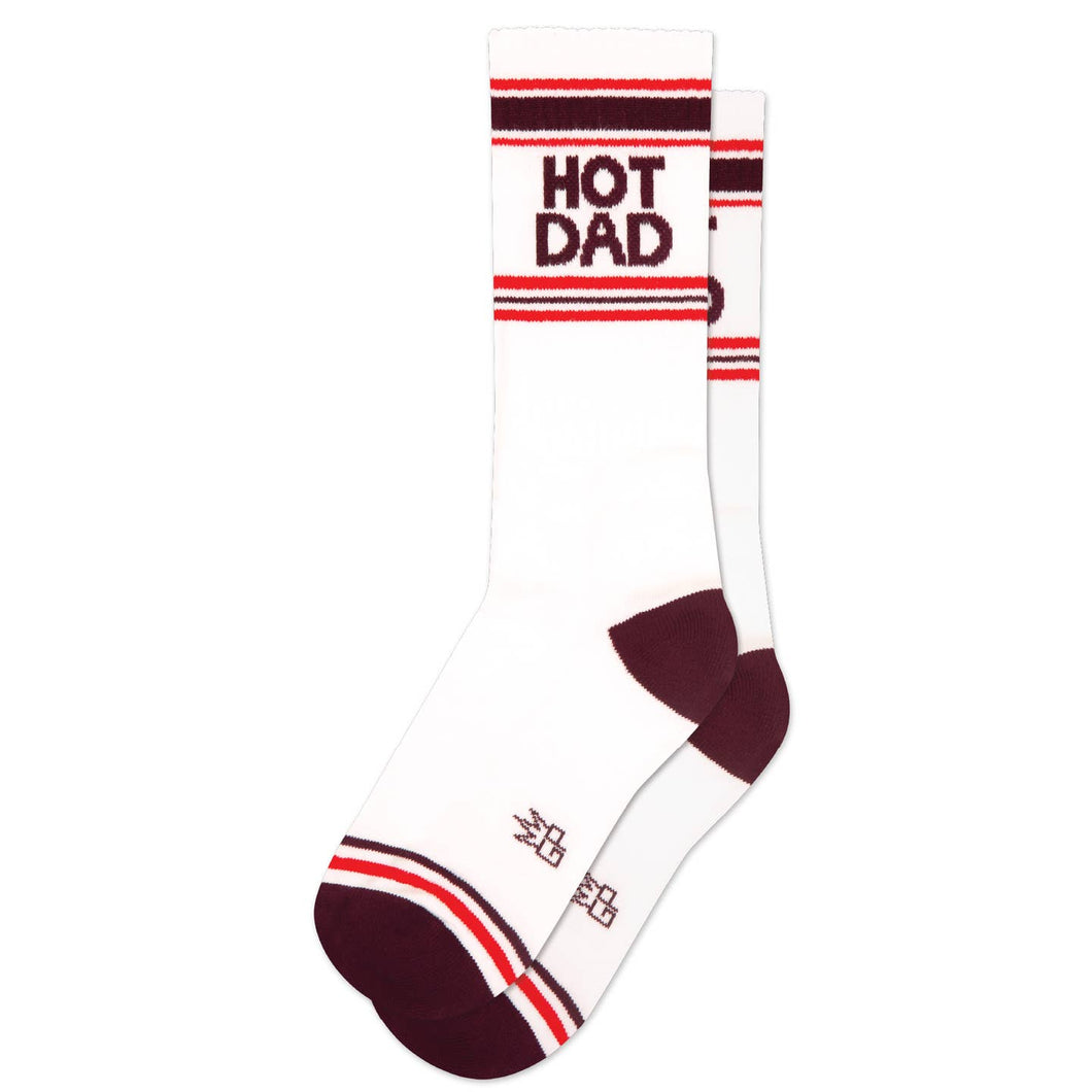 Hot Dad Gym Crew Socks - Tigertree