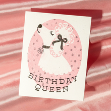 Load image into Gallery viewer, Birthday Queen Dog Card

