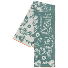 Load image into Gallery viewer, Catbloom Double Cloth Tea Towel - Tigertree
