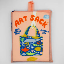 Load image into Gallery viewer, Sea Animals Art Sack - Reusable Tote Bag - Tigertree
