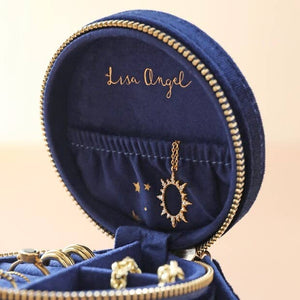 Starry Night Round Jewelry Case