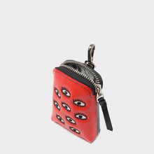 Load image into Gallery viewer, Florence Pouch All Over Eyes Embroidery-
