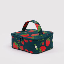 Load image into Gallery viewer, Small Cosmetic Case - Strawberry Blossom - Tigertree
