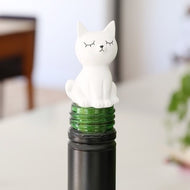 Seated Cat Bottle Stopper - Tigertree